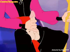 Princess Jasmine fucked by bad wizard