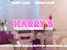 Молодой голубой бармен занимается сексом с одним из посетителей