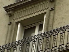 Зрелая женщина в чёрных чулках ебётся с ёбырем Рокко и мужем