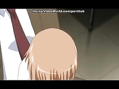 Аниме девушке сделали куннилингус в позе раком и натянули на хуй