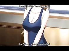 Аниме девушке сделали куннилингус в позе раком и натянули на хуй