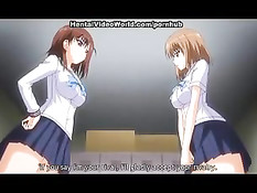 Аниме девушке сделали куннилингус в позе раком и натянули на хуй