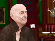 3д девушки устроили групповую секс оргию в присутствии вампира