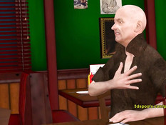 3д девушки устроили групповую секс оргию в присутствии вампира