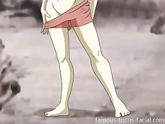 Девка с большими сиськами не отказала в минете и анальном сексе