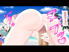 Хентай девчонка занималась сексом со стариком на райском пляже