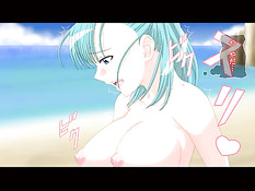 Хентай девчонка занималась сексом со стариком на райском пляже