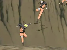 Наруто занимается сексом с сисястой девушкой с длинными волосами