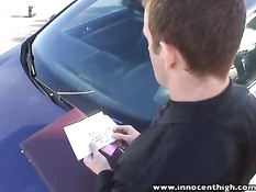 Порнозвезда Missy Stone подождала профессора и занялась сексом