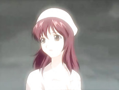 Малышка делает на кровати минет и садится сверху на член парня