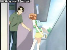 Парень сделал хентай девке куннилингус и отодрал в бритую киску