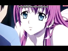 Симпатичная хентай девушка залезла на парня и довела до оргазма