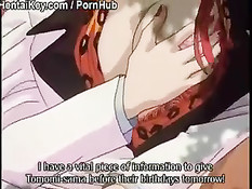 Две хентай лесбиянки в душе трутся своими возбуждёнными сосками