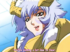 Связанным хентай девчонкам вставляют в задницу шприц и трахают