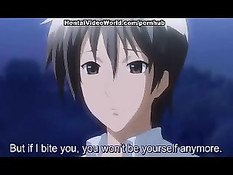 Хентай девка взасос целуется и занимается сексом с парнем в лесу