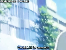 Парень облизал взмокшую письку хентай девки и оттрахал в киску