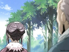 Сексуальная хентай подруга громко стонет, когда её трахают раком