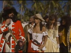 Робинзон Крузо занимается сексом с красавицами на острове грехов