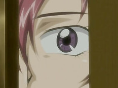 Две хентай девки занимаются с парнем сексом в эротическом белье