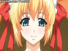 В обязанности этой хентай горничной входит секс с работодателем