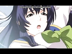 Молодой человек оттрахал на кровати аниме подругу в разных позах