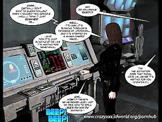 Сексуальные игры на космических кораблях Battle Force Galacticus