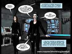 Сексуальные игры на космических кораблях Battle Force Galacticus