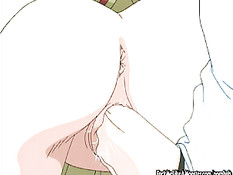 Парень трахнул аниме малышку с розовыми волосами прямо в платье