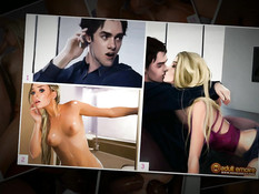 3D девушка Nicole Heat любит жёсткий групповой секс и море спермы