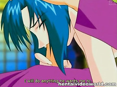 Хентай девка занимается с парнем анальным и вагинальным сексом