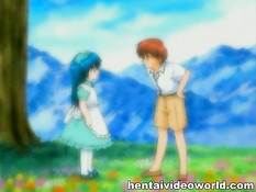 Хентай девка занимается с парнем анальным и вагинальным сексом