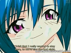 Хентай девка занимается с парнем анальным и вагинальным сексом