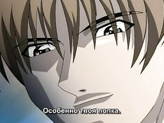 Привязал аниме девушку к кровати и отлизал возбуждённый клитор