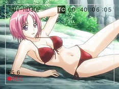 Мужики поймали хентай девчонку и отодрали её на свежем воздухе