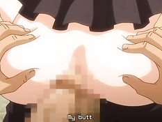 Мужики поймали хентай девчонку и отодрали её на свежем воздухе