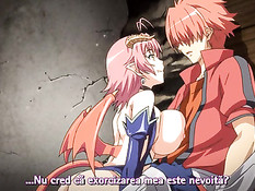 Хентай девчонка с большой грудью Kyonyuu залила парня молоком