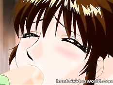 Три паренька оттрахали хентай девушку в кабине колеса обозрения