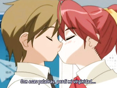 Мальчик трахает вибратором связанную хентай девочку и её подругу