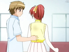 Мальчик трахает вибратором связанную хентай девочку и её подругу