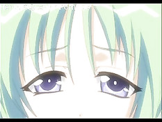 Служанка хентай увидела своего голого хозяина и отсосала ему член