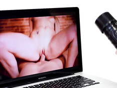 Грудастая 3D девчонка мастурбирует и занимается анальным сексом