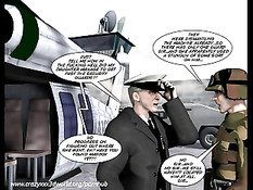 3D комикс о сексуальных приключениях голых беременных женщин