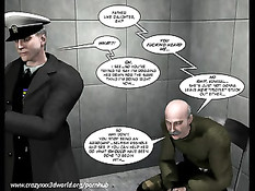 3D комикс о сексуальных приключениях голых беременных женщин