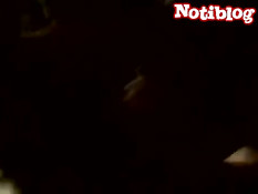 Грудастая девчонка в стрингах отсасывает член и облизывает яйца