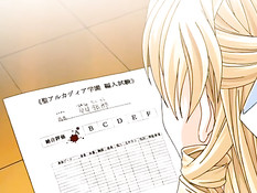 Грудастая хентай женщина зашла в ванну к парню и сделала минет