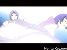 В больнице аниме девки подвергаются сексуальным домогательствам