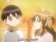 Хентай женщина в очках зашла к парню в ванную и залезла на член