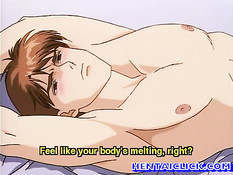 Хентай гей похитил пацана и анально оттрахал привязав к кровати