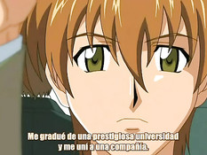 Хентай девке сделали куннилингус в вагоне метро и трахнули раком