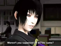 Umemaro 3D секс парня с двумя сексуальными сисястыми девушками